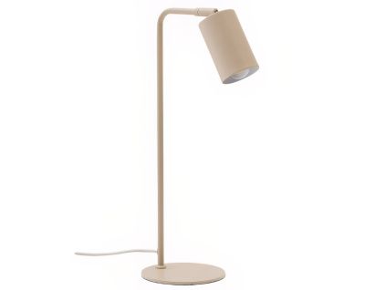 Béžová kovová stolní lampa Kave Home Manie