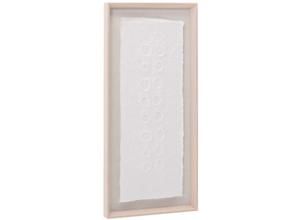 Abstraktní obraz Kave Home Olvin 94 x 44 cm