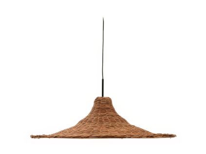 Ratanové stínidlo Kave Home Bladia 70 cm