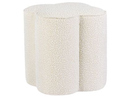 Bouclé taburet Cointa 40 x 40 cm
