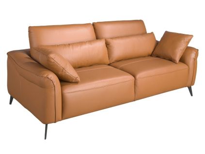 Kožená pohovka No. 6208, 209 cm