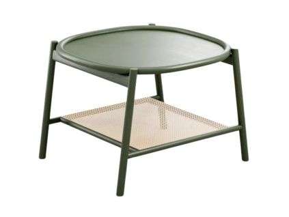 Dřevěný konferenční stolek Drum S 68 x 67 cm