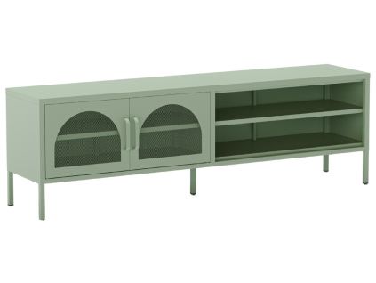 Kovový TV stolek Diora 160 x 35 cm