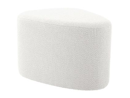 Bouclé taburet Ada Organic 60 x 47 cm