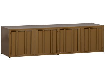 Kovový TV stolek Lavene 160 x 44 cm