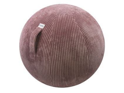 Manšestrový sedací / gymnastický míč BOL VLIP Ø 65 cm