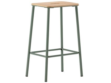 Dřevěná barová židle Abba 65 cm