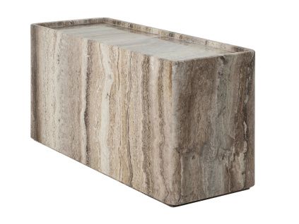 Kamenný odkládací stolek Pietra 80 x 30 cm