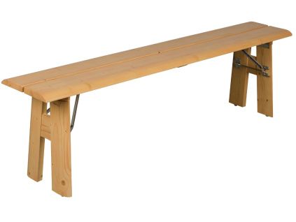 Dřevěná zahradní skládací lavice AVENUE 170 cm