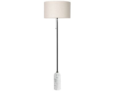Mramorová stojací lampa Gravity 169 cm