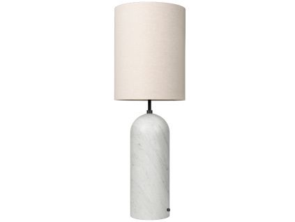 Mramorová stojací lampa Gravity 130 cm