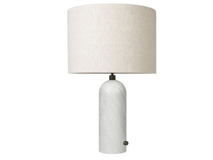 Mramorová stolní lampa Gravity 49 cm