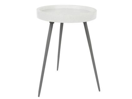 Mramorový odkládací stolek KARRARA 33 cm