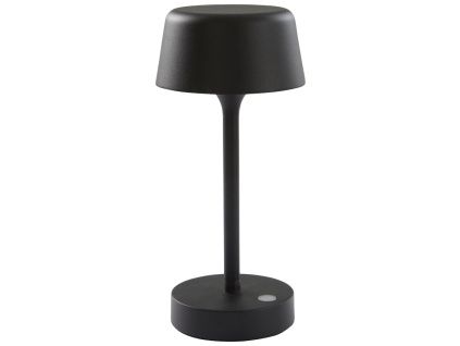Kovová nabíjecí stolní LED lampa LEDA