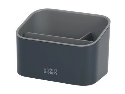 Šedý plastový stojan na mycí prostředky Sinkstore