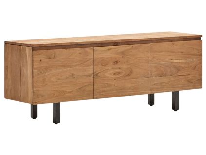 Dřevěný TV stolek Uxue 150 x 40 cm