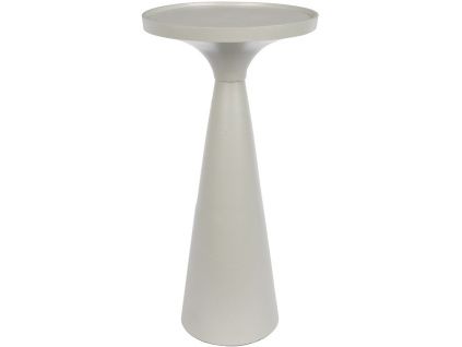 Šedý kovový odkládací stolek ZUIVER FLOSS 28 cm