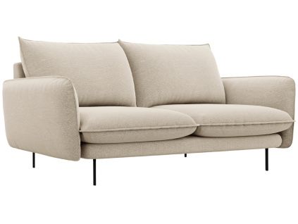 Béžová čalouněná dvoumístná pohovka Vienna 160 cm