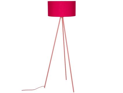 Červená stojací lampa WLL SUSIE 146 cm