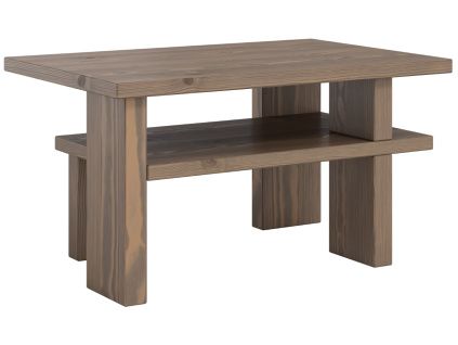 Hnědý dřevěný konferenční stolek Karup Design Japan 68 x 45 cm