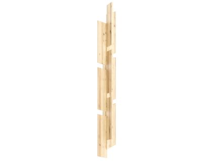 Dřevěný nástěnný věšák Keeper 166 x 26 cm