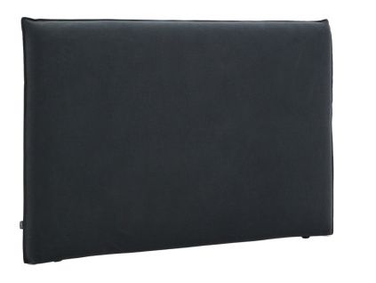 Antracitově šedé čalouněné čelo k posteli Kave Home Jaira 180 cm