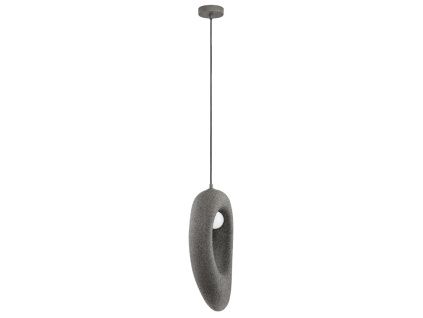 Šedé závěsné světlo Tempus 18 cm