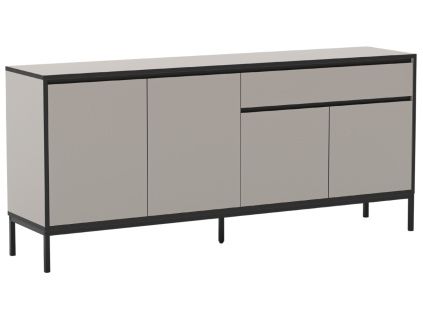 Krémová lakovaná komoda Lorenza 180 x 40 cm