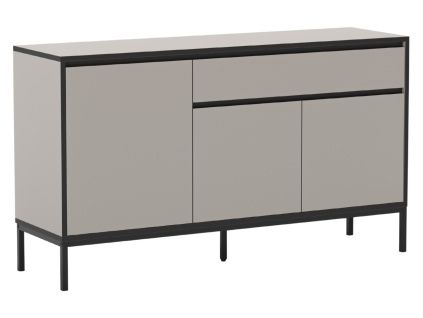 Krémová lakovaná komoda Lorenza 140 x 40 cm