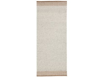 Béžový vlněný běhoun Kave Home Nifelia 80 x 200 cm