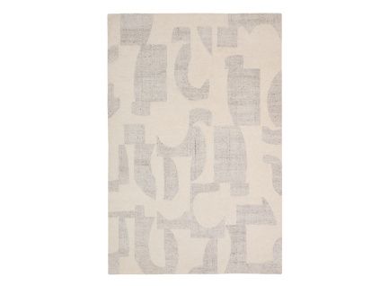 Šedý vlněný koberec Norela 300 x 200 cm