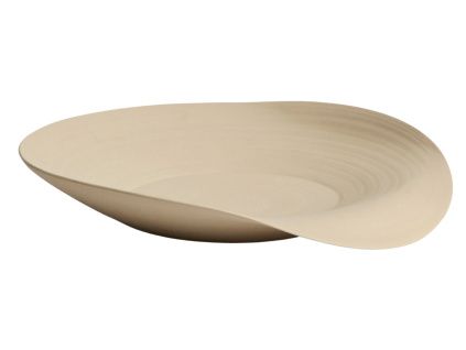 Béžová keramická dekorativní mísa Ebenor Ø 40 cm
