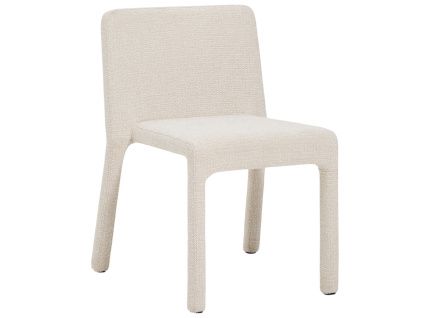 Béžová čalouněná jídelní židle Kave Home Loria