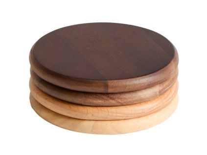 Set dřevěných podtácků kave home Nover