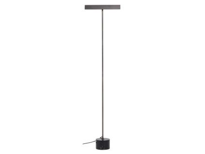Černá kovová stojací lampa Kave Home Lynor 121 cm