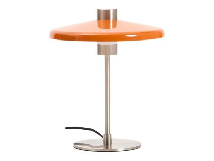 Oranžová kovová stolní lampa Nuvira