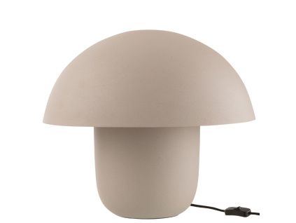 Béžová kovová stolní lampa Cordelius 44 cm
