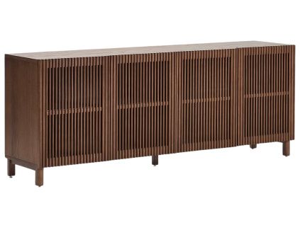 Ořechová komoda Kave Home Beyla 181 x 42,5 cm