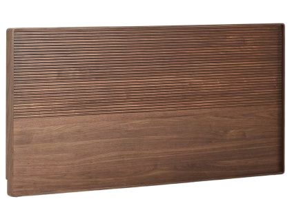Ořechové čelo k posteli Kave Home Norlen 180 x 200 cm