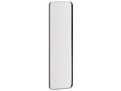 Černé kovové závěsné zrcadlo Kave Home Marco 150,5 x 55,5 cm