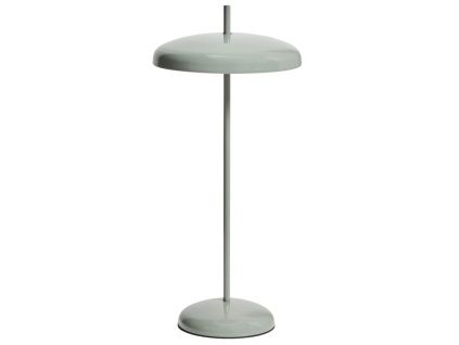 Zelená kovová nabíjecí LED lampa Kave Home Porte