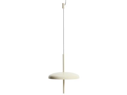 Šedé kovové nabíjecí závěsné LED světlo Kave Home Porte Ø 16 cm