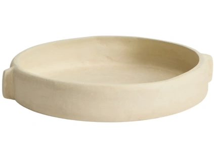 Béžová dekorativní miska Kave Home Mireni  Ø31 cm