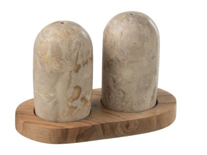 Set mramorové slánky a pepřenky Avora