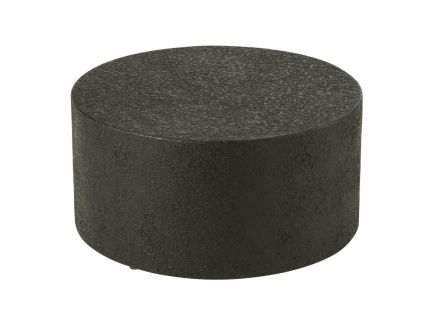 Černý odkládací stolek Cylinder 60 cm