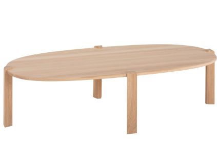 Dubový konferenční stolek Kulin 150 x 100 cm