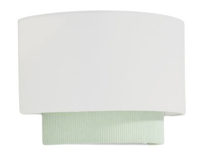 Zelené nástěnné světlo kave home Bianella 30 cm