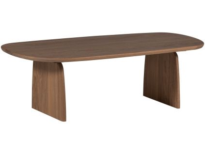 Hnědý dubový konferenční stolek Tablo 110 x 60 cm