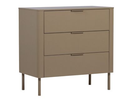 Hnědá dřevěná komoda Gunnar 94 cm