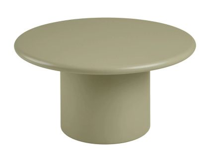 Zelený konferenční stolek Nagato 80 cm
